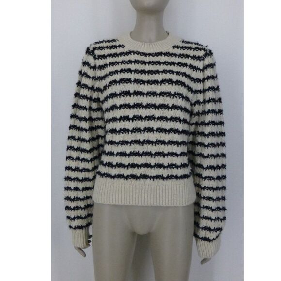 MNG (Mango) Black and White Knitted Sweater - Picture 2 of 9